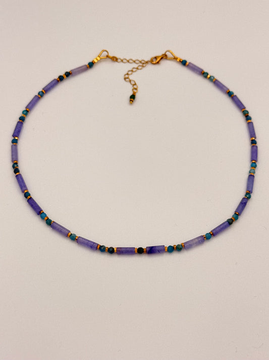 Cindy necklace-Lilac