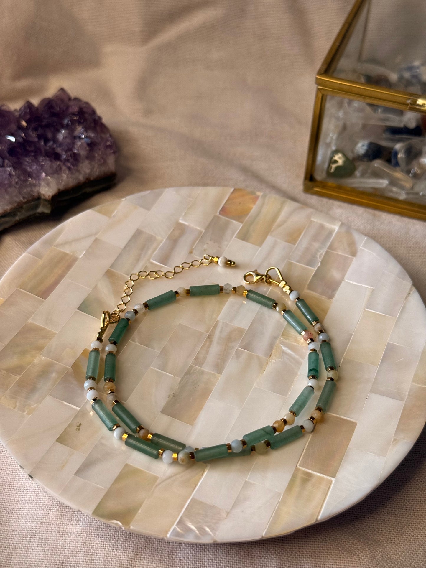 Cindy necklace-Green